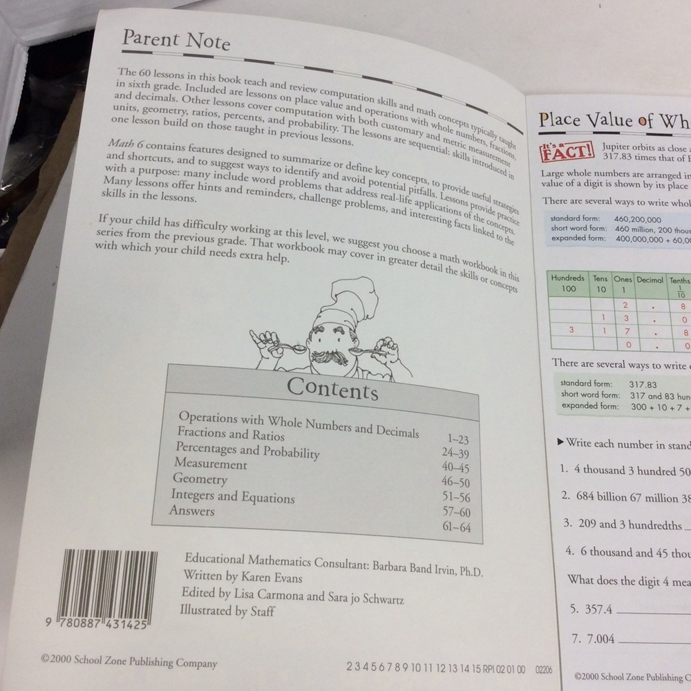 Test Prep/ Math Basics Grade 6th - Picture 8 of 13